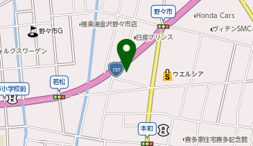 ミニミニ FC野々市店の地図画像
