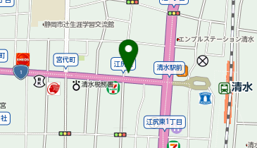 ミニミニ 清水店の地図画像