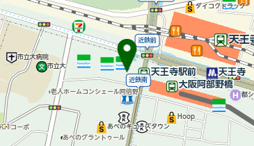 ミニミニ FCあべの店の地図画像