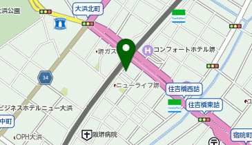ミニミニ FC堺店の地図画像