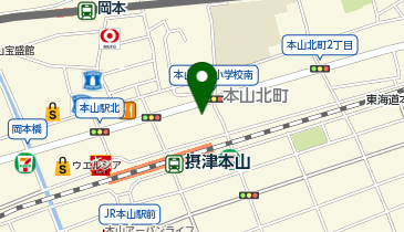 ミニミニ FC岡本店の地図画像