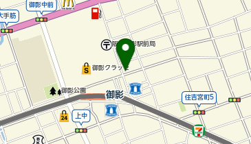 ミニミニ FC阪神御影店の地図画像