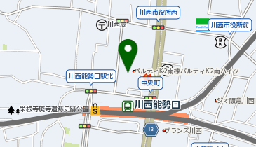 ミニミニ FC川西駅前店の地図画像