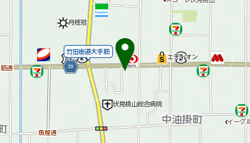 ミニミニ FC伏見店の地図画像