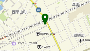 ミニミニ FC丸亀店の地図画像