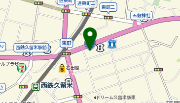 ミニミニ FC久留米店の地図画像