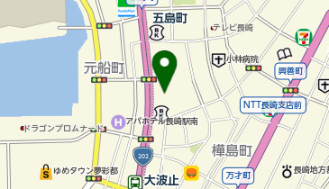 ミニミニ FC長崎店の地図画像