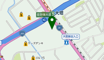 ミニミニ FC佐世保大塔店の地図画像