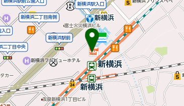 博多もつ鍋 やまや キュービックプラザ新横浜店の地図画像