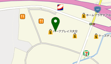うすきの パークプレイス大分店の地図画像