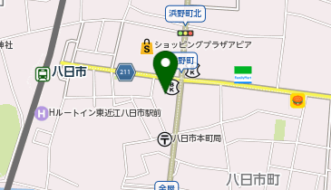 串カツホルモン 凡々 八日市駅前店の地図画像