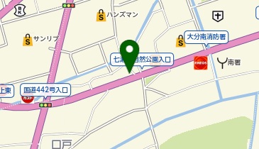 餃子の雪松 大分わさだ店の地図画像