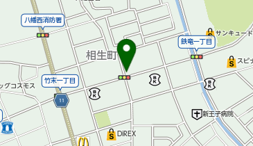 餃子の雪松 相生店の地図画像