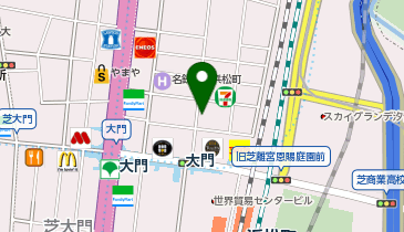 つけ蕎麦専門店 満天 浜松町店の地図画像