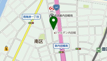 海鮮酒場 ながかわの地図画像