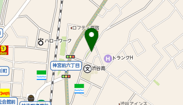 伊良コーラ 渋谷店の地図画像