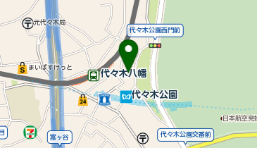 代々木パークSTUDIO(スタジオ)の地図画像