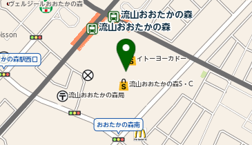 鉄板ハンブルグ 流山おおたかの森S・C店の地図画像