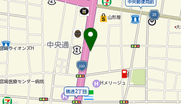 とろり天使のわらびもち 宮崎店の地図画像