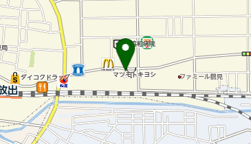 さつまいも元帥 斧屋 放出の地図画像