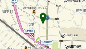 リュリュ 池田店の地図画像