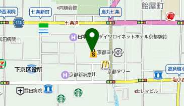 ロピア 京都ヨドバシ店の地図画像