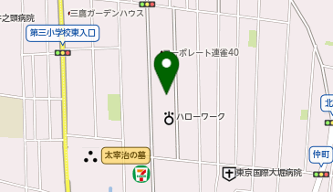 うしとら食堂の地図画像