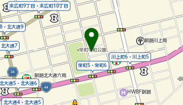 釧路美容協会事務所の地図画像