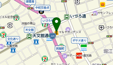 蒲生茶廊zenzai(ゼンザイ) マルヤガーデンズ店の地図画像