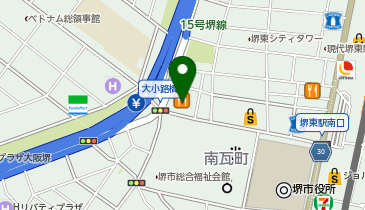 街角の年金相談センター 堺東の地図画像
