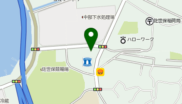 佐世保市環境センターの地図画像