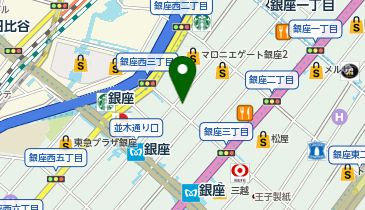 WATABE WEDDING(ワタベウェディング) 銀座サロンの地図画像