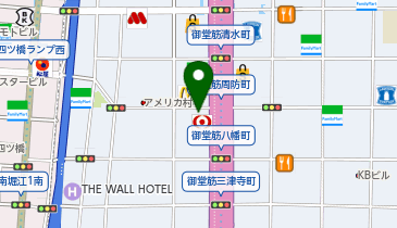 WATABE WEDDING(ワタベウェディング) 心斎橋店の地図画像