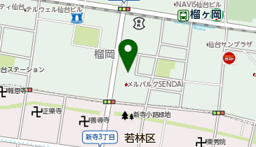 WATABE WEDDING(ワタベウェディング) 仙台フォトスタジオの地図画像