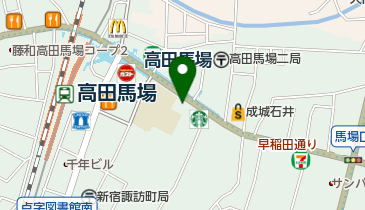 ストレッチ専門店Dr.ストレッチ(ドクター ストレッチ) 高田馬場店の地図画像