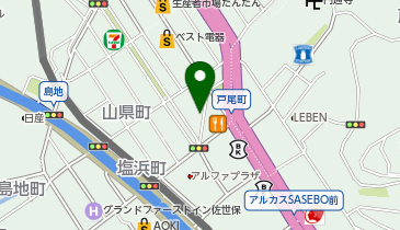 Flattoria tita(フラットリア チタ)の地図画像