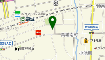 日々ぎょうざの地図画像