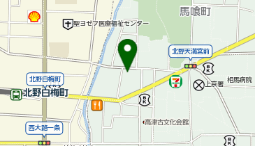 わらび餅 京都北野 煉屋八兵衛の地図画像