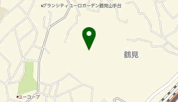 鶴見花月園公園の地図画像