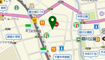 メロンブックス千葉店の地図画像