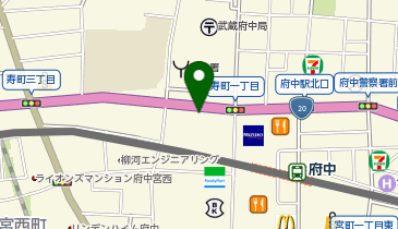 府中北口ふじい整骨院&整体院の地図画像