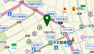 手芸のまきの 天文館店の地図画像