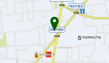 ゆず庵 西東京泉町店の地図画像