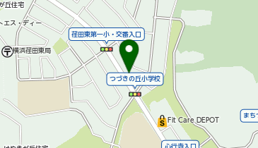 餃子の雪松 港北ニュータウン店の地図画像