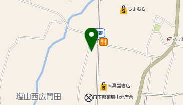 餃子の雪松 塩山店の地図画像