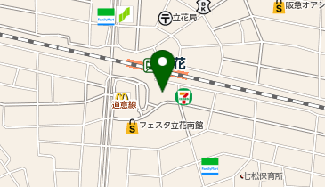 キコーナ 立花南店の地図画像