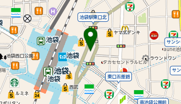 薬マツモトキヨシ 池袋ショッピングパーク店の地図画像