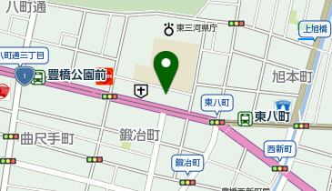 豊橋情報ビジネス専門学校の地図画像