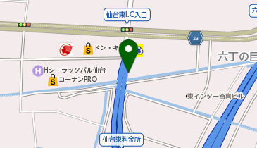 ナックスマートエネルギー株式会社 仙台支店の地図画像