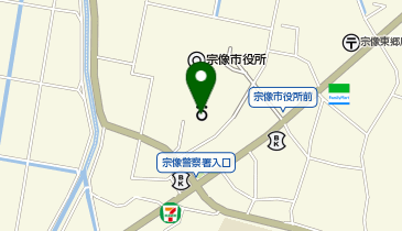 福岡県北九州県土整備事務所 宗像支所の地図画像